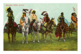 Blackfoot Indian Braves Photo