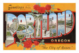 Greetings from Portland, Oregon Posters