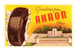 Greetings from Akron, Ohio Prints