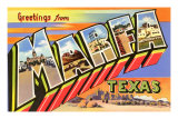 Greetings from Marfa, Texas Prints