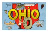 Greetings from Ohio Print