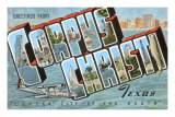 Greetings from Corpus Christi, Texas Poster