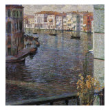 The Grand Canal in Venice Giclee Print by Umberto Boccioni