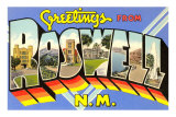 Greetings from Roswell, New Mexico Posters