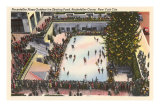 Skating Rink, Rockefeller Center,  New York City Affiche