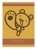 Midium Kick Reproduction procédé giclée par Hiyoko Kawana