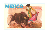 Bullfight Poster, Mexico Billeder Bullfight Poster, Mexico Billeder