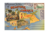 Sobre para postal: Bella Jamaica Póster