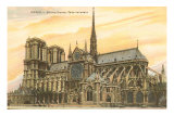 Notre Dame Cathedral, Paris, France Affiches