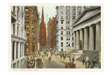 Wall Street, New York City Affiches