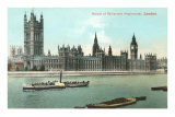 Houses of Parliament, London, England Prints