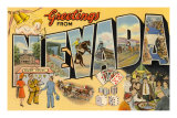 Greetings from Nevada Posters