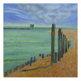 Groynes Impressão giclée por Mary Stubberfield Groynes Impressão giclée por Mary Stubberfield
