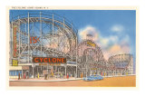 Le Cyclone, Coney Island, New York Affiche