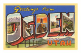 Greetings from Ogden, Texas Prints