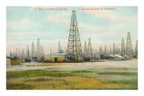 Oil Field, Humble, Texas Posters