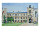 Kings Gate, Trinity College Giclee Print by Peter French