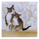 Gatos Impressão giclée por Mary Stubberfield Gatos Impressão giclée por Mary Stubberfield