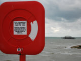 No Diving Off the Pier Photographic Print by Paul Tolhurst