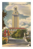 University Tower, Austin, Texas Print