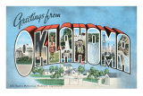Greetings from Oklahoma Posters