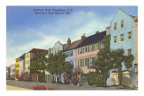 Rainbow Row, Charleston, South Carolina Prints