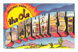 Greetings from the Ole Southwest Prints
