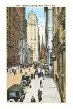 Wall Street, New York City Poster
