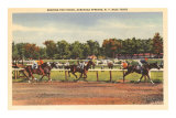 Horse Race, Saratoga Springs, New York Posters