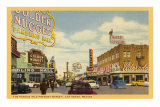 Fremont Street, Las Vegas, Nevada Kunstdrucke