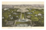 Palace at Versailles, France, Poster