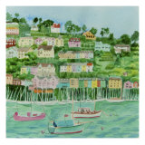Dartmouth Harbour Impressão giclée por Mary Stubberfield Dartmouth Harbour Impressão giclée por Mary Stubberfield