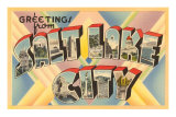 Greetings from Salt Lake City, Utah Posters