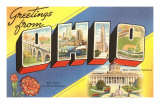 Greetings from Ohio Print