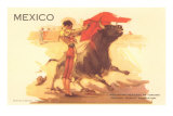 Bullfight Poster, Mexico Prints