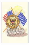 Seal and Flags of the U.S. Navy Prints