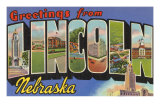 Greetings from Lincoln, Nebraska Láminas