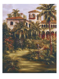 Palm Entrance II Giclee Print by J. Martin
