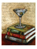 Recette du parfait martini reproduction procédé giclée par Nicole Etienne