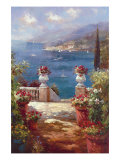 Cypress Vista Giclée-Druck von Peter Bell