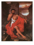 Caius Marius on the Ruins of Carthage reproduction procédé giclée par John Vanderlyn