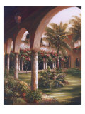 Entrada con palmeras I Lámina giclée por J. Martin Entrada con palmeras I Lámina giclée por J. Martin