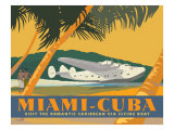 Miami to Cuba Impressão giclée por David Grandin Miami to Cuba Impressão giclée por David Grandin