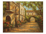 Arched Passageway Impressão giclée por Enrique Bolo