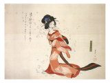 Onatsu Goes Mad reproduction procédé giclée par Yumeji Takehisa