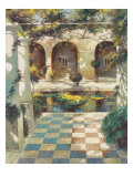 Courtyard Villa I Impressão giclée por Vitali Bondarenko Courtyard Villa I Impressão giclée por Vitali Bondarenko