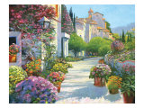 Blissful Burgundy Giclee Print by Howard Behrens