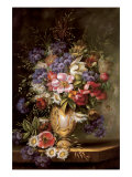 Gilded Blossoms Giclee-trykk av Bowmy Gilded Blossoms Giclee-trykk av Bowmy