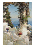 Positano Seascape Giclée-Druck von Vitali Bondarenko