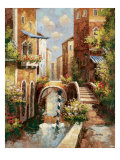 Venice Canal II Giclee Print by Peter Bell